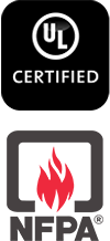 UL®️ Certified to NFPA 1977